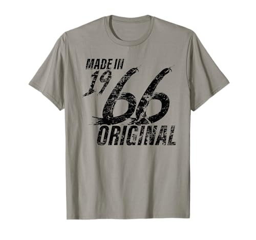 Made In 1966 Geburtsjahr 1966 Geburtstag Damen Herren T-Shirt von Jahrgang 1966 Geburtstagsgeschenke Männer Frauen