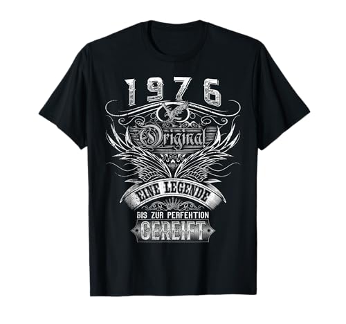 Original 1976 Geburtstag Geburtsjahr 1976 Männer Frauen T-Shirt von Jahrgang 1976 Geburtstagsgeschenke Männer Frauen