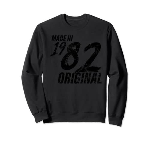 Made In 1982 Geburtsjahr 1982 Geburtstag Damen Herren Sweatshirt von Jahrgang 1982 Geburtstagsgeschenke Männer Frauen
