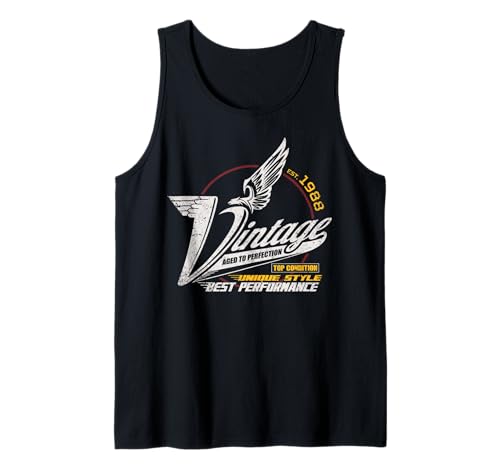 Vintage 1988 Geburtstag Jahrgang 1988 Männer Frauen Tank Top Vintage 1988 Geburtstag Jahrgang 1988 Männer Frauen Tank Top von Jahrgang 1988 Geburtstagsgeschenke Männer Frauen