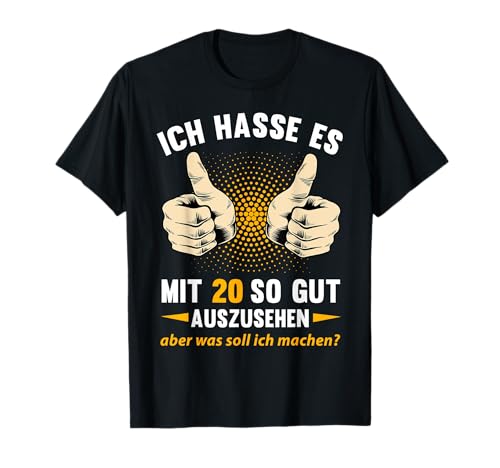 20. Geburtstag Mann Frau 20 Jahre 2005 Deko Lustig Geschenk T-Shirt von T-Shirt 20. Geburtstag Herren Damen 20 Jahre Deko