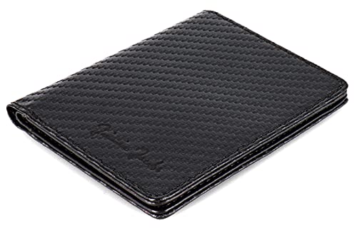 Jaimie Jacobs SLIMSTAR Geldbeutel dünne Geldbörse Leder Slim Wallet Hochformat Herren (Carbon) von Jaimie Jacobs