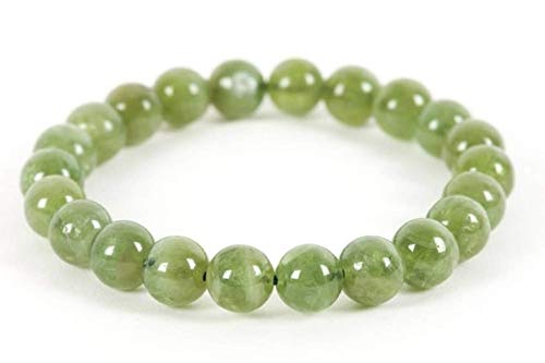 Jaipur Gems Mart Natürliche AAA Grün Apatit-Armband Stretch-Armband | 7-7,5? Länge Grün Apatit-Armband Edelstein-Armband | Unisex-Armband | 6mm runde Form Perlen | Männer Perlen Armband Jaipur Gems Mart Natürliche AAA Grün Apatit-Armband Stretch-Armband | 7-7,5? Länge Grün Apatit-Armband Edelstein-Armband | Unisex-Armband | 6mm runde Form Perlen | Männer Perlen Armband von Jaipur Gems Mart