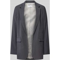 Jake*s Casual Blazer mit Reverskragen in Dunkelgrau, Größe 34 von Jake*s Casual