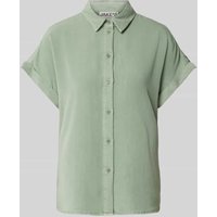 Jake*s Casual Bluse mit Kappärmeln in Oliv, Größe 34 von Jake*s Casual