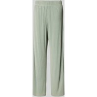 Jake*s Casual Hose mit Strukturmuster in Oliv, Größe M von Jake*s Casual