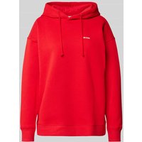 Jake*s Casual Comfort Fit Hoodie mit Statement-Print in Rot, Größe S von Jake*s Casual