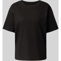 Jake*s Casual Oversized T-Shirt mit überschnittenen Schultern in Black, Größe XS von Jake*s Casual