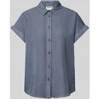 Jake*s Casual Regular Fit Hemdbluse mit Knopfleiste in Jeansblau, Größe 46 Jake*s Casual Regular Fit Hemdbluse mit Knopfleiste in Jeansblau, Größe 46 von Jake*s Casual