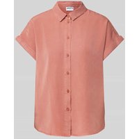 Jake*s Casual Regular Fit Hemdbluse mit Knopfleiste in Terra, Größe 46 von Jake*s Casual