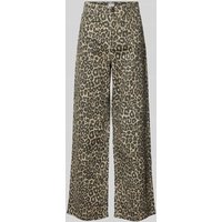 Jake*s Casual Relaxed Fit Jeans aus reiner Baumwolle in Dunkelbraun, Größe 40 von Jake*s Casual