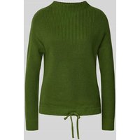 Jake*s Casual Strickpullover mit gerippten Abschlüssen in Grass, Größe L von Jake*s Casual