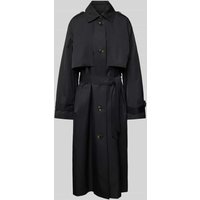 Jake*s Casual Trenchcoat mit Bindegürtel in Black, Größe 46 Jake*s Casual Trenchcoat mit Bindegürtel in Black, Größe 46 von Jake*s Casual