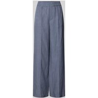 Jake*s Casual Wide Leg Stoffhose mit elastischem Bund in Jeansblau, Größe 44 von Jake*s Casual