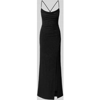 Jake*s Cocktail Abendkleid mit Gehschlitz in Black, Größe 38 von Jake*s Cocktail