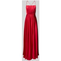 Jake*s Cocktail Abendkleid mit Spaghettiträgern in Rot, Größe 42 von Jake*s Cocktail