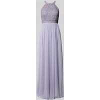 Jake*s Cocktail Abendkleid mit Zierstein- und Paillettenbesatz in Flieder, Größe 44 Jake*s Cocktail Abendkleid mit Zierstein- und Paillettenbesatz in Flieder, Größe 44 von Jake*s Cocktail