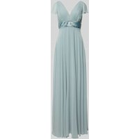 Jake*s Cocktail Abendkleid mit gelegten Falten in Schilf, Größe 32 von Jake*s Cocktail