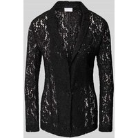 Jake*s Cocktail Blazer mit Häkelspitze in Black, Größe 48 von Jake*s Cocktail