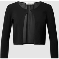 Jake*s Cocktail Bolero mit Rückseite aus Chiffon in Black, Größe 34 von Jake*s Cocktail