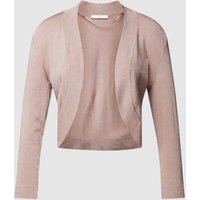 Jake*s Cocktail Bolero mit Schalkragen in Mauve, Größe 34 von Jake*s Cocktail