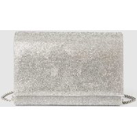 Jake*s Cocktail Clutch mit Allover-Ziersteinbesatz in Silber, Größe One Size von Jake*s Cocktail