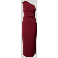 Jake*s Cocktail Cocktailkleid mit One-Shoulder-Träger in Bordeaux, Größe 38 von Jake*s Cocktail