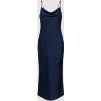 Jake*s Cocktail Cocktailkleid mit Wasserfall-Ausschnitt in Marine, Größe 50 von Jake*s Cocktail