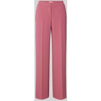 Jake*s Cocktail Straight Leg Hose mit Bügelfalten in Altrosa Melange, Größe 38 von Jake*s Cocktail