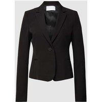 Jake*s Collection Blazer in unifarbenem Design in Black, Größe 40 von Jake*s Collection