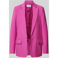 Jake*s Collection Blazer in unifarbenem Design mit Pattentaschen in Pink, Größe 36 Jake*s Collection Blazer in unifarbenem Design mit Pattentaschen in Pink, Größe 36 von Jake*s Collection