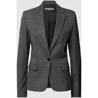 Jake*s Collection Blazer mit Gitterkaro in Anthrazit, Größe 44 von Jake*s Collection