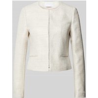 Jake*s Collection Blazer mit Hakenverschluss in Beige, Größe 40 von Jake*s Collection