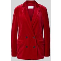 Jake*s Collection Regular Fit Blazer mit Reverskragen und Pattentaschen in Kirsche, Größe 36 Jake*s Collection Regular Fit Blazer mit Reverskragen und Pattentaschen in Kirsche, Größe 36 von Jake*s Collection