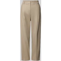 Jake*s Collection Regular Fit Leinenhose mit Eingrifftaschen in Sand, Größe 32 von Jake*s Collection