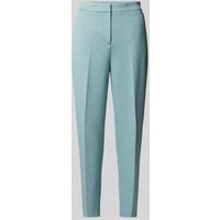 Jake*s Collection Slim Fit Stoffhose mit Bügelfalten in Aqua, Größe 40 von Jake*s Collection