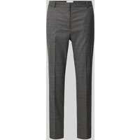 Jake*s Collection Slim Fit Stoffhose mit Gürtelschlaufen in Anthrazit, Größe 42 von Jake*s Collection