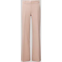 Jake*s Collection Straight Leg Stoffhose mit Bügelfalten in Lachs, Größe 34 von Jake*s Collection
