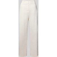 Jake*s Collection Straight Leg Stoffhose mit Eingrifftaschen in Beige, Größe 32 von Jake*s Collection