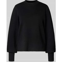 Jake*s Collection Strickpullover mit gerippten Abschlüssen in Black, Größe XXL von Jake*s Collection