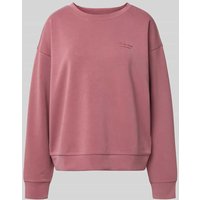 Jake*s Collection Sweatshirt mit überschnittenen Schultern in Altrosa, Größe S Jake*s Collection Sweatshirt mit überschnittenen Schultern in Altrosa, Größe S von Jake*s Collection