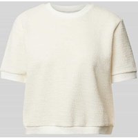 Jake*s Collection T-Shirt mit Rundhalsausschnitt in Offwhite, Größe 34 von Jake*s Collection