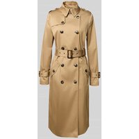 Jake*s Collection Trenchcoat mit Taillengürtel in Sand, Größe 42 von Jake*s Collection