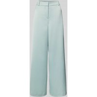 Jake*s Collection Wide Leg Stoffhose mit Gürtelschlaufen in Lagune, Größe 42 von Jake*s Collection