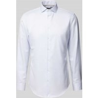 Jake*s Regular Fit Business-Hemd mit Kentkragen in Weiss, Größe 41/42 von Jake*s