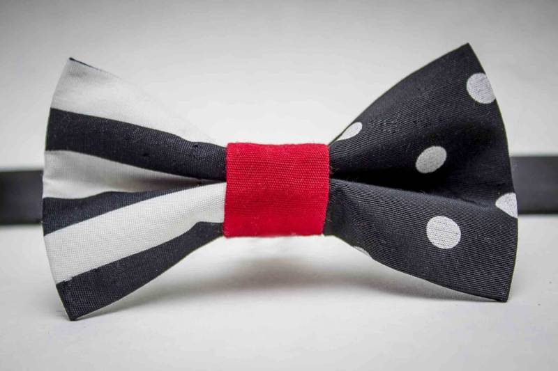 streifen & Polka Dots Bow Tie streifen & Polka Dots Bow Tie von JakeSimp