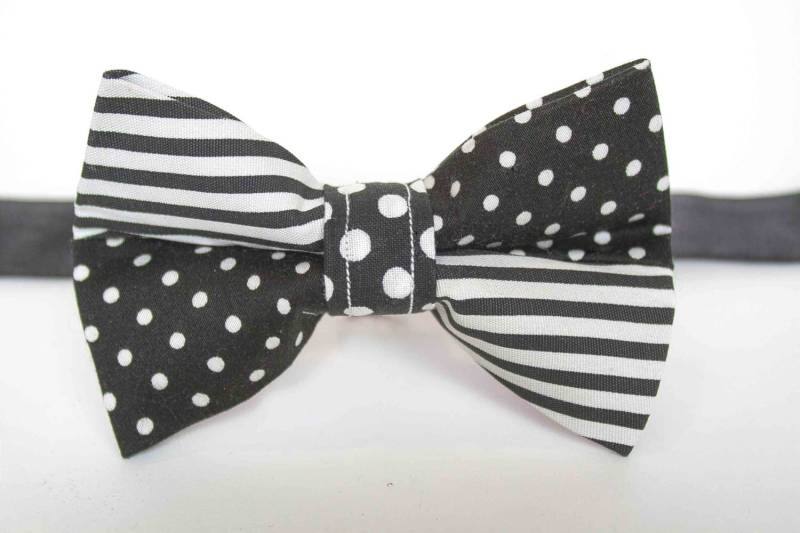 streifen & Polka Dots Bow Tie streifen & Polka Dots Bow Tie von JakeSimp