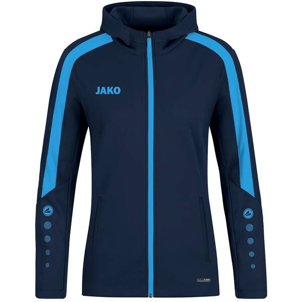 JAKO Damen Kapuzensweat Kapuzenjacke Power JAKO Damen Kapuzensweat Kapuzenjacke Power von Jako