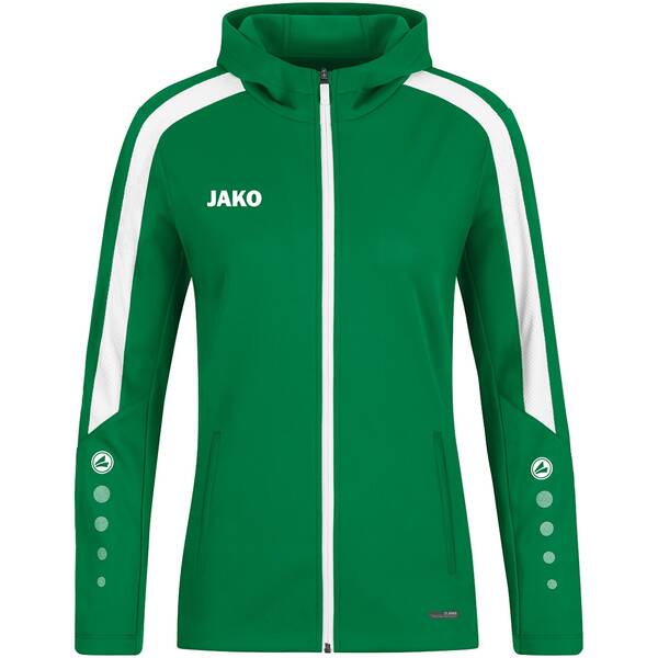 JAKO Damen Kapuzensweat Kapuzenjacke Power JAKO Damen Kapuzensweat Kapuzenjacke Power von Jako