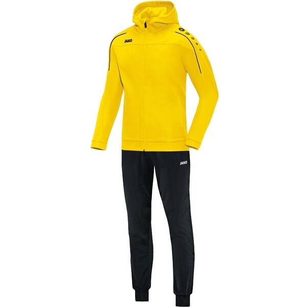JAKO Damen Sportanzug Trainingsanzug Polyester Classico mit Kapuze von Jako